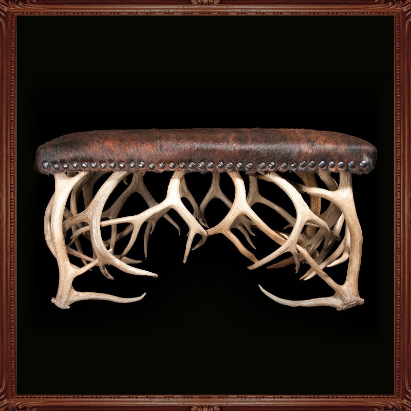 littlebighornsantlerchandeliers.com | Furniture Antler County Seat Furniture