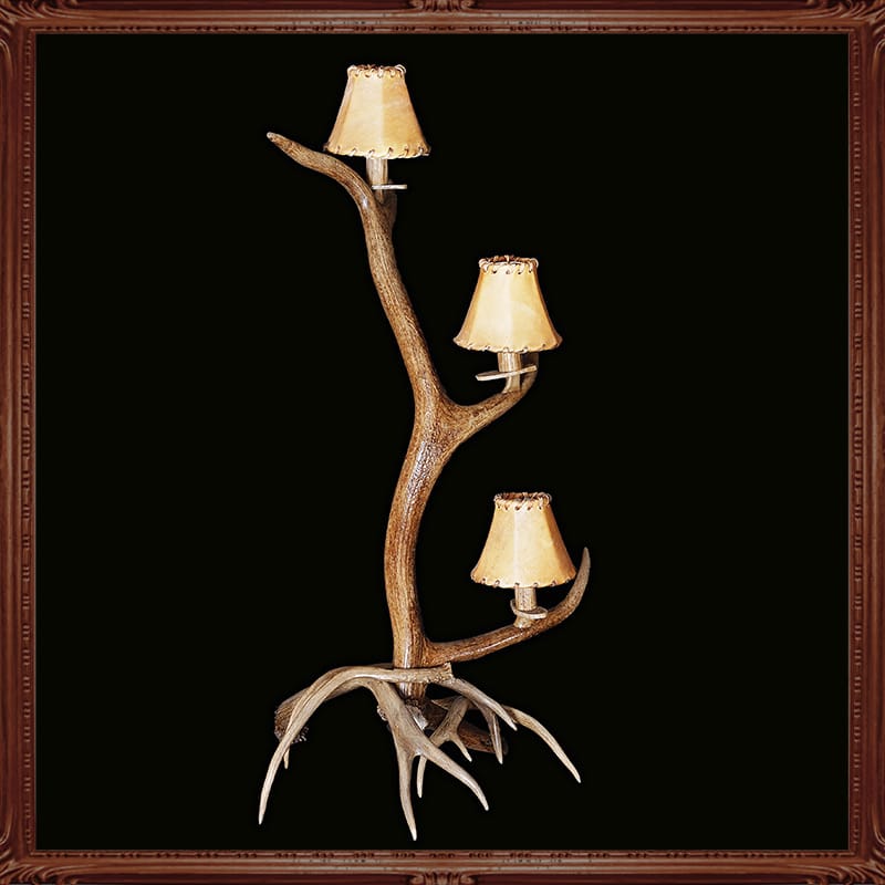 littlebighornsantlerchandeliers.com | Lamps Jacob's Ladder