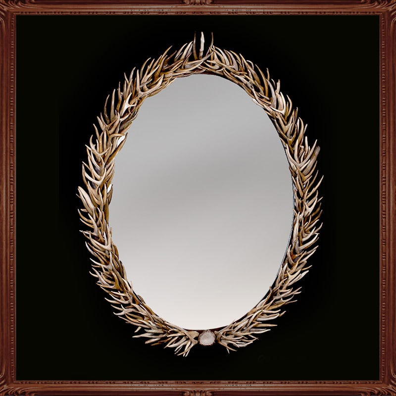 littlebighornsantlerchandeliers.com | Mirrors Queen Viv